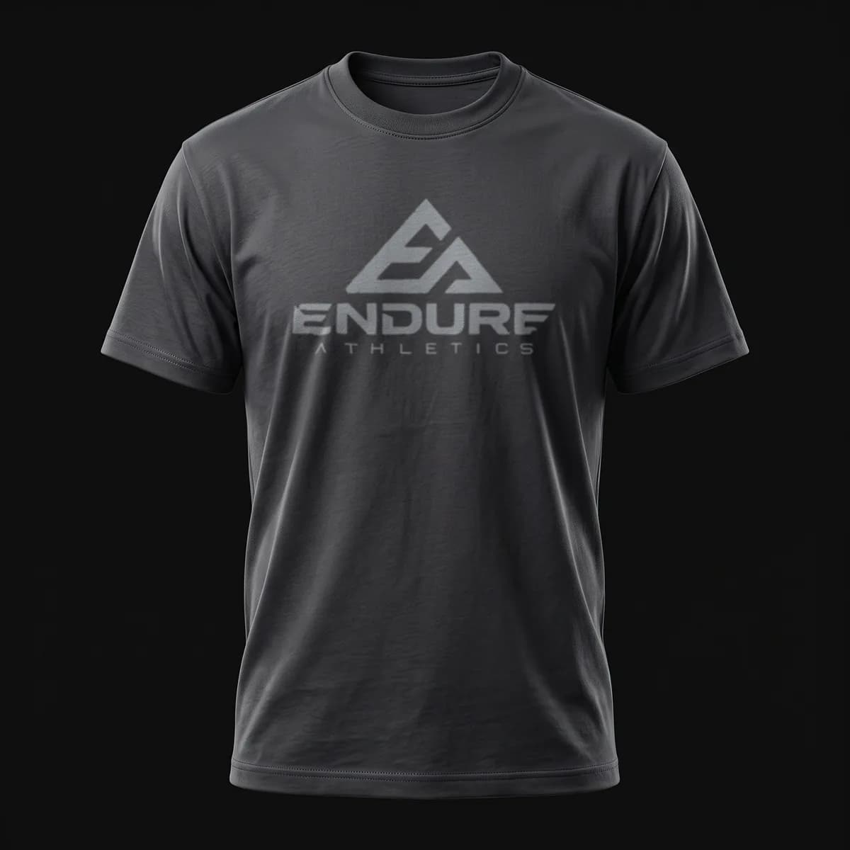 Endure Athletics Tee in Charcoal — Endure Athletics