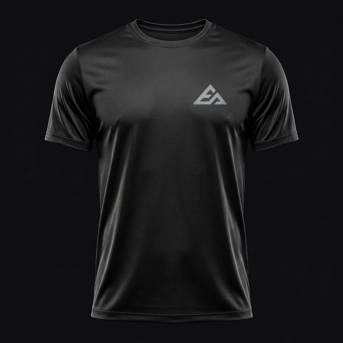 Run Performance Tee in Black — Endure Athletics