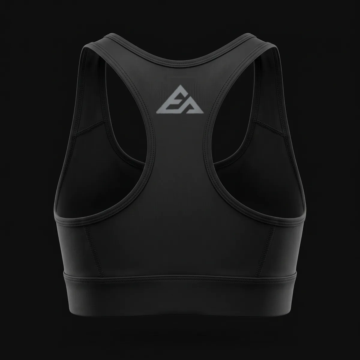 Racerback Sports Bra in Black — Endure Athletics